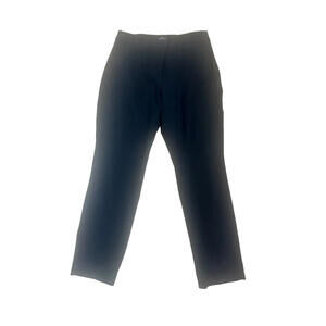 White House Black Market Slim Ankle Stretch Pants Black 10